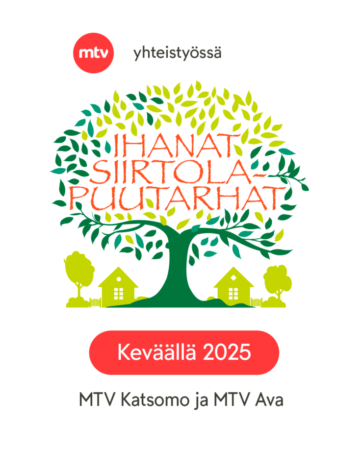 Ihanat siirtolapuutarhat MTV3 logo